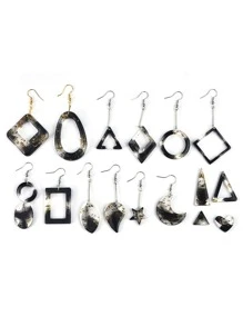 Khuôn silicon tự làm 1 chiếc bông tai - trắng - Xem 5