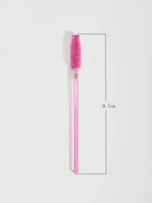 Portable Mascara Brush, 50pcs Mascara Brush, Eyebrow Brush Spiral Brush Makeup Tool,Eyebrow Brush,Eyeshadow Brush,Spoolie,Spoolie Brush - Hot Pink - View 6