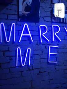 1个字母氛围装饰灯，悬挂式双用途电池盒USB霓虹灯，仙女灯，家居装饰电池+USB字母霓虹灯，节日装饰霓虹数字电池灯，派对装饰霓虹灯造型USB灯，婚礼装饰霓虹灯，房间装饰字母霓虹灯串，露营灯，客厅装饰LED灯 - 藍色 - 查看 6