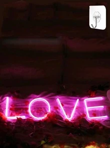 1 chiếc đèn trang trí chữ cái treo tường, đèn neon chữ cái dùng pin kép, đèn dây trang trí, đèn neon chữ cái dùng pin + USB trang trí nhà cửa, đèn neon số dùng pin trang trí ngày lễ, đèn neon hình chữ cái dùng USB trang trí tiệc, đèn neon trang trí đám cưới, đèn neon chữ cái trang trí phòng, đèn cắm trại, đèn LED trang trí phòng khách. - Hồng - Xem 4