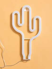 Cactus Shaped Neon Light - Green - View 5