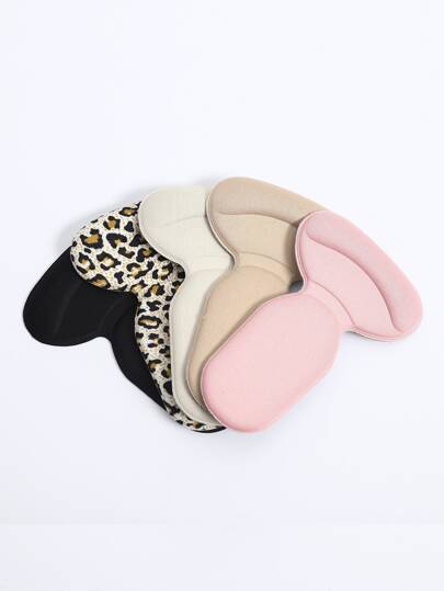 2 pezzi/set Tallone bifacciale casuale, adesivo antiscivolo per scarpe