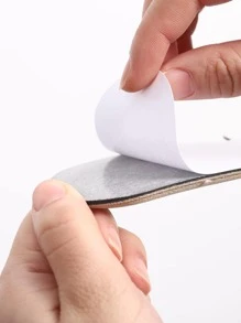 2pcs/set Random Double-sided Heel Pad, Non-slip Sticker For Shoes - Multicolor - View 3