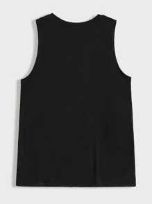 Manfinity Hypemode Tops Nam Hoạt hình Sẵn sàng - màu đen - Xem 2