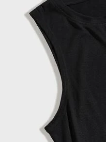 Manfinity Hypemode Tops Nam Hoạt hình Sẵn sàng - màu đen - Xem 3