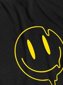 Manfinity Hypemode Tops Nam Hoạt hình Sẵn sàng - màu đen - Xem 4