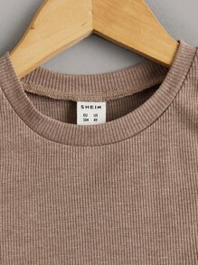 SHEIN 少女3入組萵苣邊修飾背心 - 彩色 - 查看 6