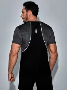 Áo Tees & Tanks  Thể thao Nam - Màu xám đen - Xem 2