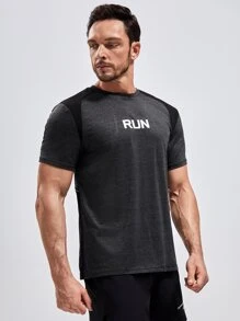 Áo Tees & Tanks  Thể thao Nam - Màu xám đen - Xem 3