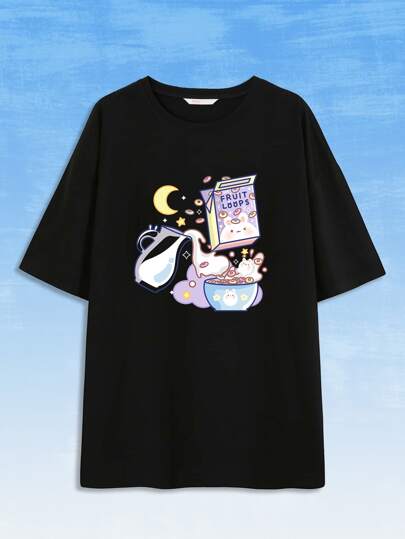 Bearloaff Kawaii Cartoon Graphic Tee