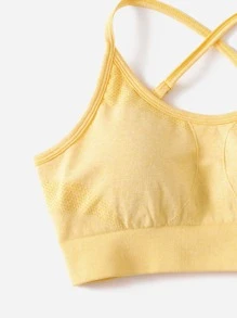 Yoga Basic 4 piezas Sujetador deportivo inconsútil suave soporte ligero - Multicolor - Ver 5