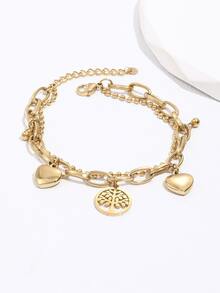 Pulseras De moda - Amarillo Oro - Ver 2