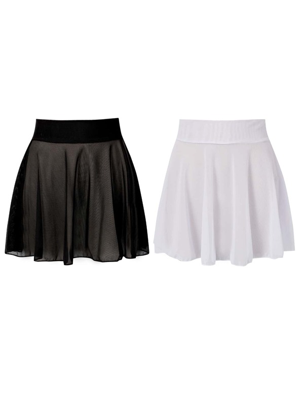 Swim Basics Summer Beach 2 Packs Ruffle Hem Cover Up