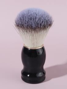 1pc Men Beard Brush Shaving Brush with Ultra-Soft Synthetic Badger Brush - Perfect Lather and Shaving Brush made for Shave Cream and Shaving Soap Rich Lather - Black - View 1