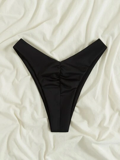 Bottombikinimonocoloreconvolant - SHEIN's best products