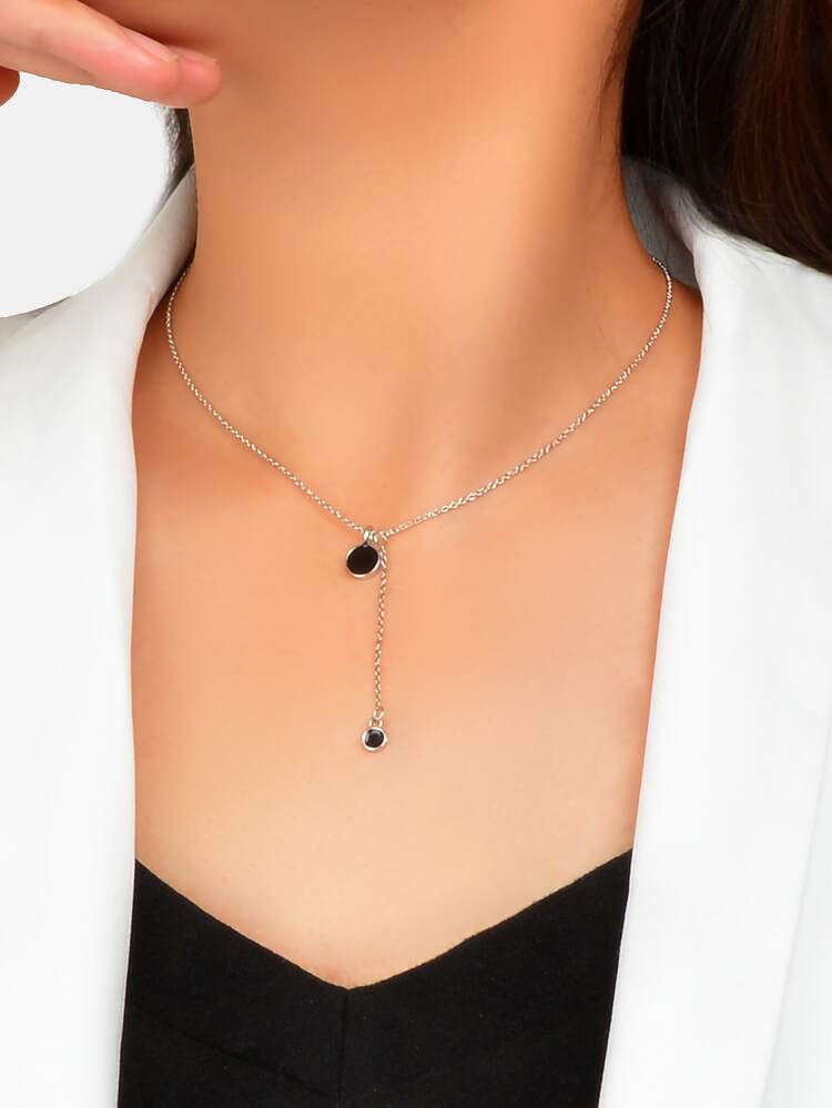 Round Pendant Necklace