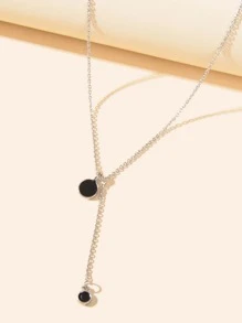 Collar redondo - Plateado - Ver 2