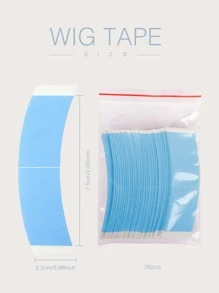 36pcs Lace Front Wig Tape - Blue - View 3