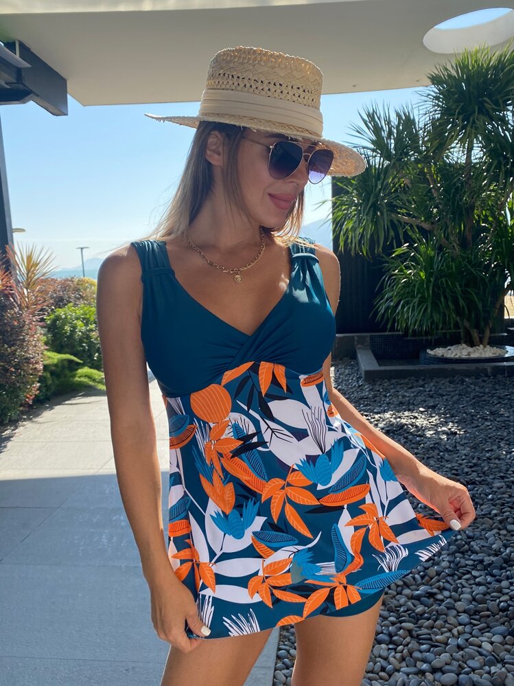 Tankinis Nữ Thực vật Boho - Nhiều màu - Xem 1