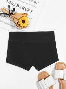 Letter Graphic Bikini Bottom, For Summer Beach Vacation - Multicolor - View 6