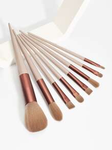 Set de 8 brochas de maquillaje, set de brochas, kit de brochas de maquillaje, set de brochas de maquillaje, set de maquillaje completo, set de brochas de maquillaje, kit de maquillaje completo, set de brochas, set de brochas de maquillaje, set de regalo de maquillaje, set