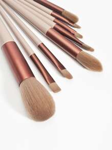 Set de 8 brochas de maquillaje, set de brochas, kit de brochas de maquillaje, set de brochas de maquillaje, set de maquillaje completo, set de brochas de maquillaje, kit de maquillaje completo, set de brochas, set de brochas de maquillaje, set de regalo de maquillaje, set