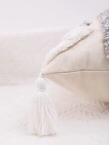 Tufted Geometric Pattern Cushion Cover Without Filler - Multicolor - View 4