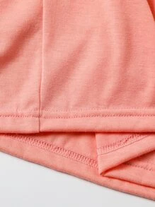 Đầm bé gái Hoạt hình Giải trí - Màu Hồng  San hô - Xem 5