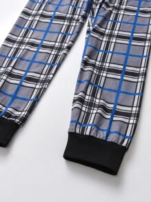 Đồ mặc nhà Trai Hoạt hình Sọc ca rô Dễ thương - Nhiều màu - Xem 8