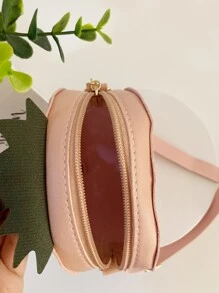 Túi đeo chéo hình dâu tây cho bé gái - Hồng - Xem 5