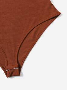Flirla Plus 3pcs Solid Tank Bodysuit