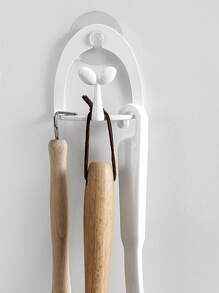 1pc Thiết kế Bud Màu sắc ngẫu nhiên Giá lưu trữ - trắng - Xem 3