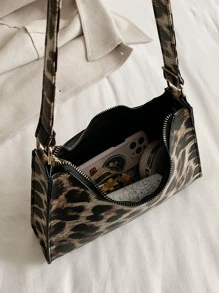 Fashionable Leopard Print Leopard Print Bag, For Women, Rookies & White-Collar Workers,For Teacher Gifts,For Lady,For Female For Business/Commute/Work/Office,For Festivals/Vacation/Holiday, Leopard Print Bag