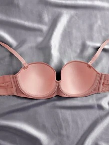 3pack Contrast Lace Underwire Bra - Multicolor - View 2