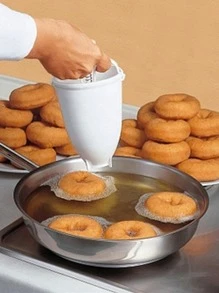 1pc DIY Donut Maker - White - View 1