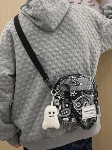 Học sinh trung học Đại học năm nhất Túi đeo vai đa năng Túi thường ngày Túi vuông họa tiết Paisley dành cho nam có móc khóa, Túi xách đi học để du lịch, đại học, ngoài trời, đi làm Túi đeo chéo Túi đeo hông cho ngày lễ mùa hè Quà tặng cho nam Túi đi học Túi đeo chéo di động thời trang dành cho nam Túi đeo chéo mùa thu cho nam Túi hình trụ Tiền cũ Quà tặng Halloween Giáng sinh Túi nam mùa đông Túi đeo ngực Lễ Tạ ơn Túi đeo hông Túi đeo hông Túi đeo chéo Túi đeo hông Túi đeo hông Túi đeo hông - Nhiều màu - Xem 2