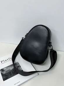 Học sinh trung học Đại học năm nhất Túi đeo vai đa năng Túi thường ngày Túi đeo vai nam hoạt hình đồ họa mới lạ, Túi xách đi học để du lịch, đại học, ngoài trời, thể thao, đi làm Túi đeo chéo cho nam Túi đeo chéo cho nam Túi đeo vai Túi bên hông Đồ dùng học tập trở lại trường Túi đeo chéo mùa thu Túi cho nam Túi hình trụ Tiền cũ Halloween Giáng sinh - màu đen - Xem 3