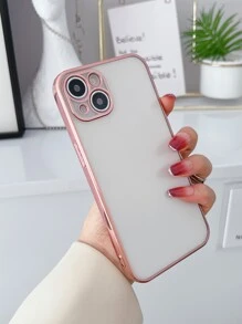 Ốp lưng điện thoại cơ bản Ốp lưng điện thoại trơn - Hồng - Xem 2