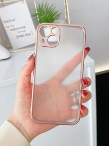 Ốp lưng điện thoại cơ bản Ốp lưng điện thoại trơn - Hồng - Xem 4