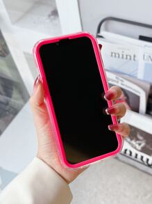 Bao đựng điện thoại có khe cắm thẻ trong suốt - Nhiều màu - Xem 3