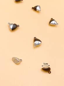 12入組情侶磁性心形墜飾 - 彩色 - 查看 3