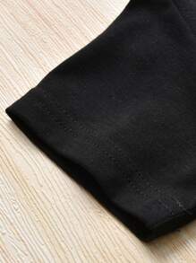 Đứa bé trai Áo phông trơn & Đồ họa Hoạt hình Romper tổng thể - Nhiều màu - Xem 7