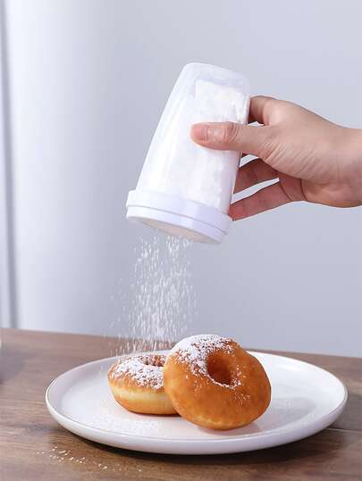 1pc Handheld Flour Sieve, Small Plastic Sifter For Household