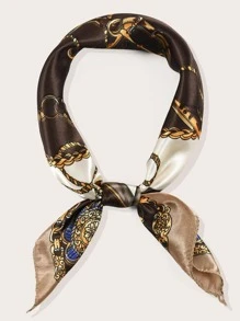 Chain Print Bandana - Multicolor - View 2