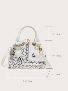 Túi xách - trắng - Xem 3