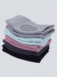 5pairs Baby Simple Knee Pads - Multicolor - View 3