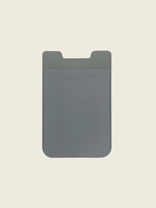 Colorblock Card Slot - Grey - View 4