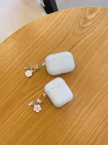 花朵掛件保護殼適用於airpods1/2和airpods Pro - 無色 - 查看 2