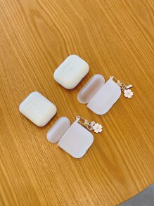 花朵掛件保護殼適用於airpods1/2和airpods Pro - 無色 - 查看 3