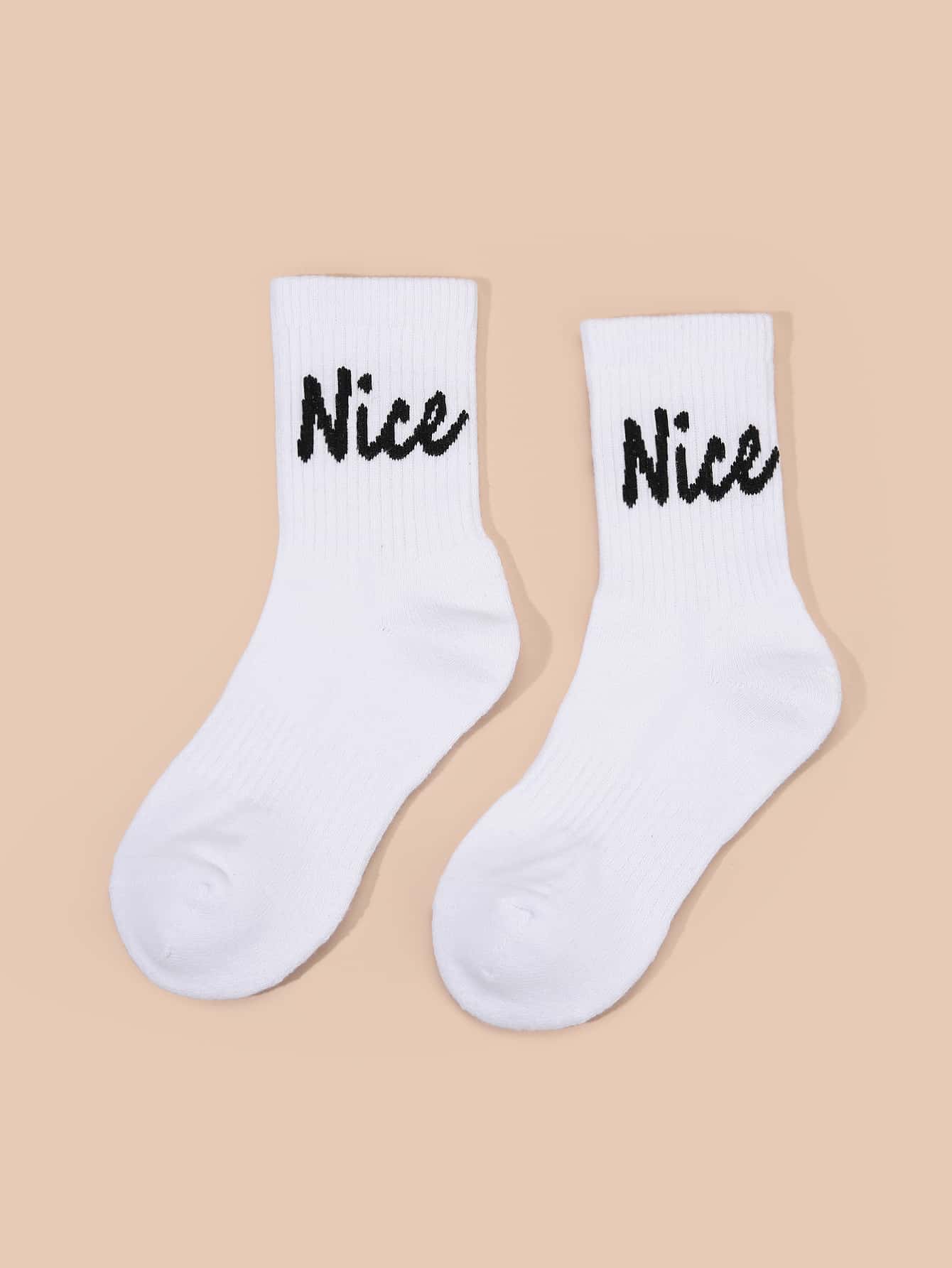 Vớ Crew Graphic Thư - Nhiều màu - Xem 1